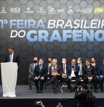 1ª Feira Brasileira do Grafeno promovida pela UCS conta com a presença do presidente da República