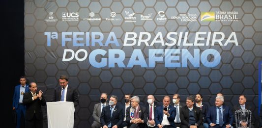 1ª Feira Brasileira do Grafeno promovida pela UCS conta com a presença do presidente da República