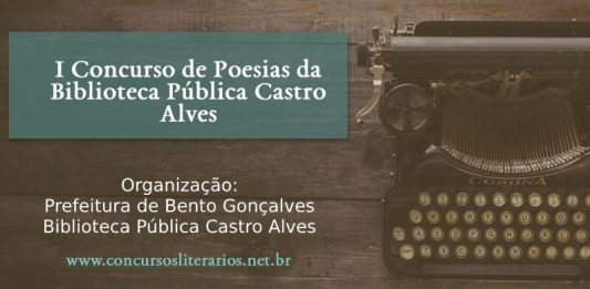 Resultados: 1º Concurso de Poesia de Bento Gonçalves movimentou todos os estados do Brasil