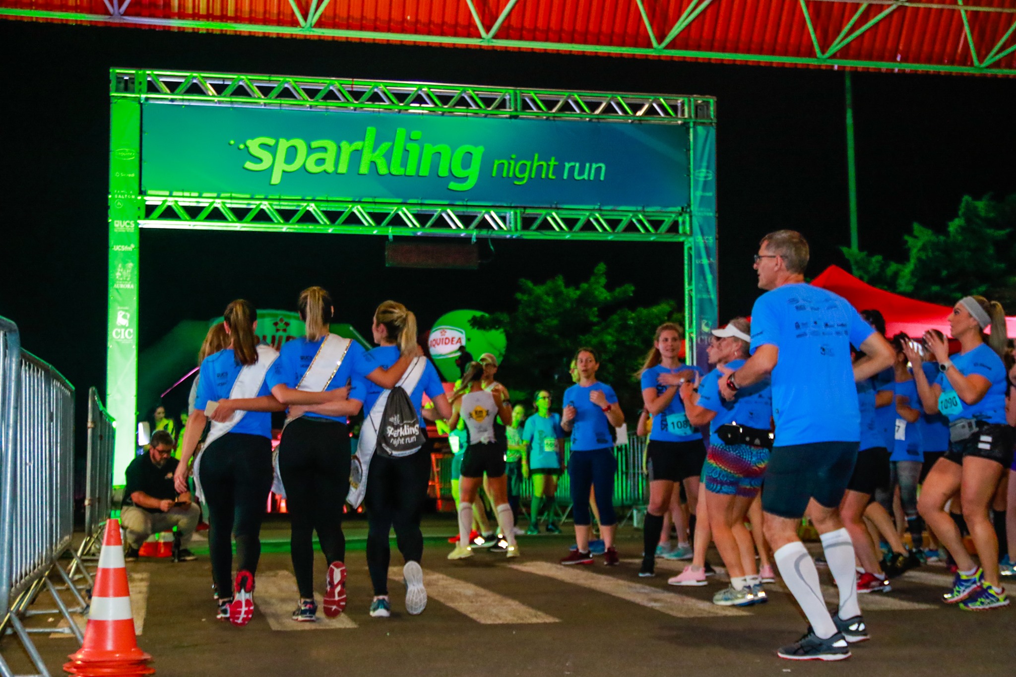 Treino solidário prepara atletas para a Sparkling Night Run