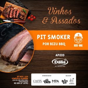 Pit Smoker é estação confirmada no Bah BBQ com Brisket e Pulled Pork