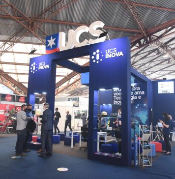UCS inaugura estande na Mercopar com painel de apresentação dos atores do ecossistema de inovação