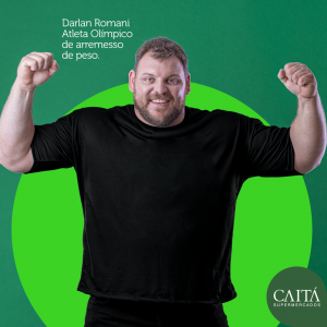 Darlan Romani é o novo garoto propaganda do Caitá