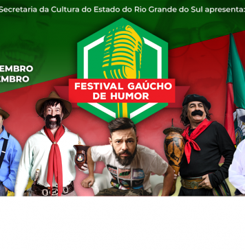 Primeiro Festival Gaúcho de Humor Online começa neste domingo