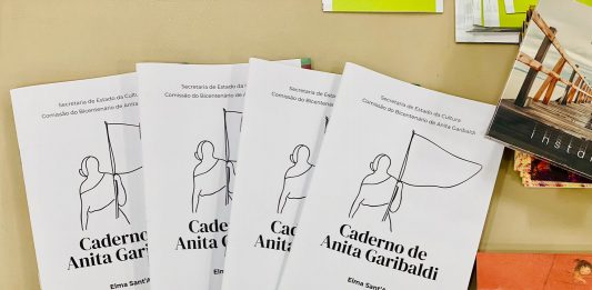Caderno de Anita Garibaldi será lançado na 67ª Feira do Livro de Porto Alegre