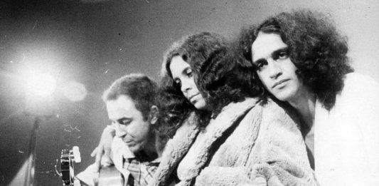 Imagem: João Gilberto, Gal Costa e Caetano Veloso