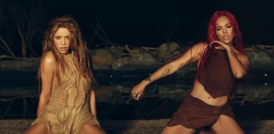 Imagem: Shakira e Karol G no clipe da música TGQ/Divulgação