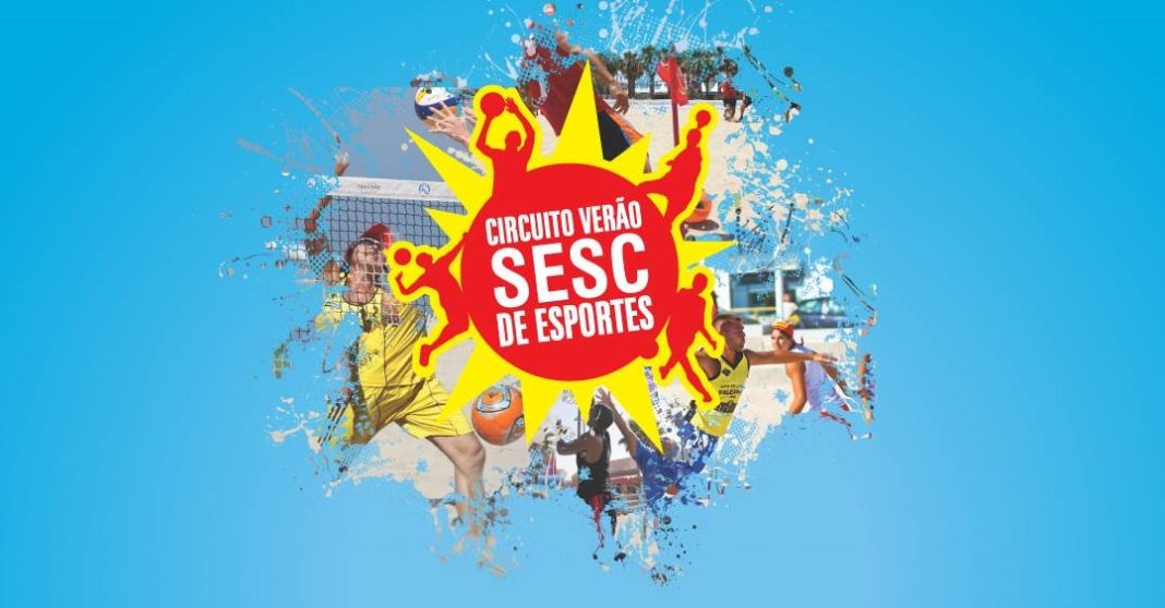 Etapa Circuito Verão Sesc de Esportes ocorre neste domingo em Bento Gonçalves