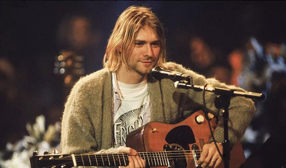 Imagem: Em 1994, Kurt Cobain faz seu último show antes do seu suicídio.