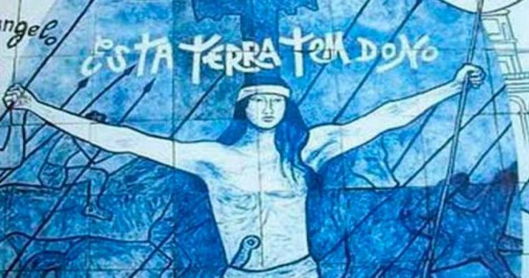 Imagem: Em 1756, é assassinado Sepé Tiaraju, líder da resistência dos Sete Povos das Missões.