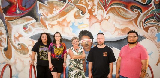 Imagem: Equipe Gesta com Elisa Lentes, Cristine Tedesco, Eunice Pigozzo, Pedro Festa e Rogério Rodrigues/Crédito Hélio Alexandre/Divulgação