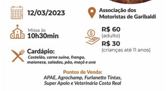 APAE de Garibaldi realiza o seu 17º Costelão beneficente