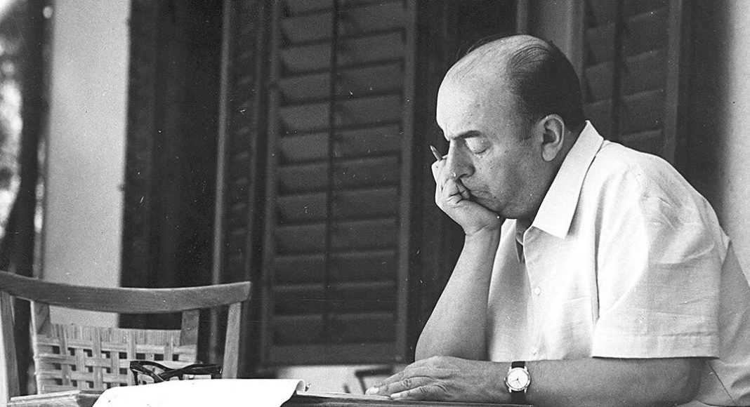 Imagem: Em 1945, o poeta chileno Pablo Neruda é eleito senador.
