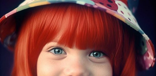 Imagem: Rita Lee como criança; perfil cria imagens de famosos pequenos usando inteligência artificial - @children_of_legend no Instagram
