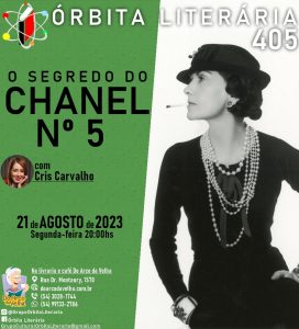 Imagem: Órbita Literária. Arte do Cartaz/eFlyer de J. C. Fantin