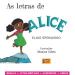 Imagem: Capa do livro As Letras de Alice