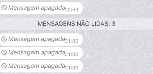 Confira o passo a passo para ler uma mensagem apagada no WhatsApp