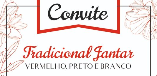 Tradicional Jantar do Vermelho, Preto e Branco acontece neste sábado no Clube Ipiranga de Bento Gonçalves