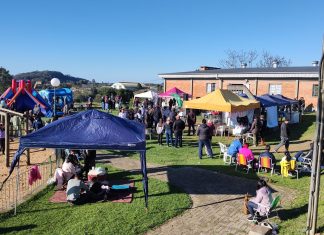 Rádio Querência participa de evento na Praça do Bairro Aparecida, em Bento Gonçalves