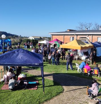 Rádio Querência participa de evento na Praça do Bairro Aparecida, em Bento Gonçalves