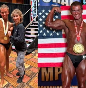 Adolescente com paralisia cerebral é campeão de fisiculturismo; Disseram que nunca andaria