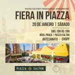 I Fiera in Piazza - Feira de artesanato no Piazza Salton em Bento Gonçalves