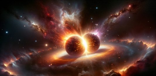 James Webb flagra fusões de estrelas de nêutrons forjando ouro no cosmos