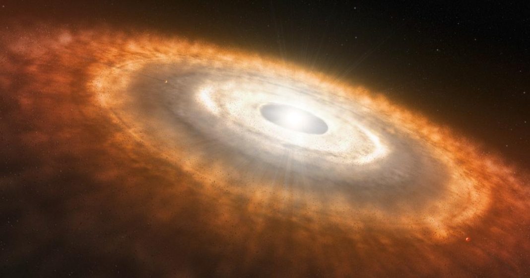 Astrônomos descobrem água no disco de formação de planetas