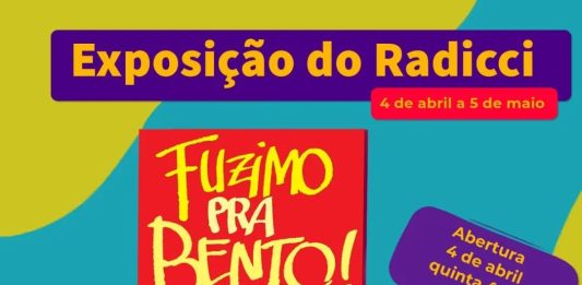 O humor do cartunista Iotti está em exposição com Radicci no Piazza Salton