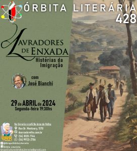 Livro sobre a imigração italiana é tema do Órbita Literária de Caxias do Sul