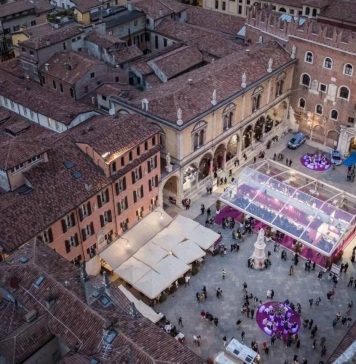 A Piazza dei Signori em Verona, palco do Vinitaly and the City (Foto: divulgação /vinitalyandthecity.com)