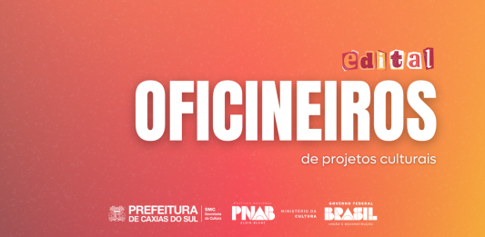Caxias do Sul lança chamamento público para seleção de oficineiros de projetos culturais