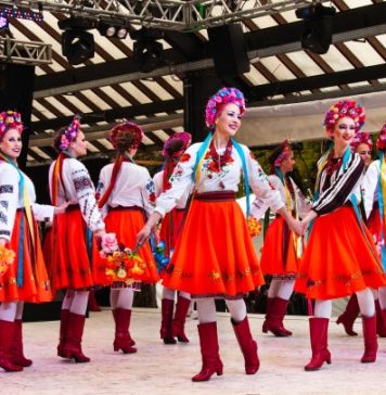 Foto: Ballet Ucraniano Roksolana da Argentina/Crédito Mauro Stoffel