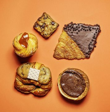 Foto: Partindo do doce quadrado: brookie, flat croissant, supreme croissant, crookie e cruffin - Folhapress