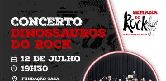 Orquestra de Bento Gonçalves apresenta o concerto Dinossauros do Rock