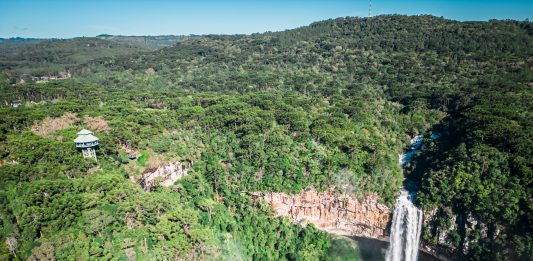 Foto: O Parque do Caracol é o principal atrativo turístico de Canela/crédito
Agência Penso