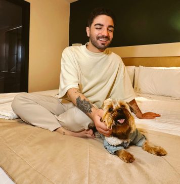 Foto: O influenciador Matheus Ferreira e o seu pet Milan se hospedaram no Fioreze Quero-Quero