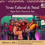 Cinema de Rua é atração do Natal Bento desta quinta-feira
