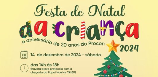 Sábado tem Festa de Natal da Criança com chegada do Papai Noel em Caxias do Sul