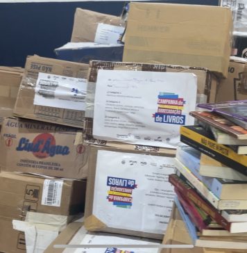 Foto: Doação de livros/Sesc/RS