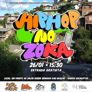 2º Encontro de Black Book e Hip Hop no Zoka promovem a cultura urbana em Bento Gonçalves