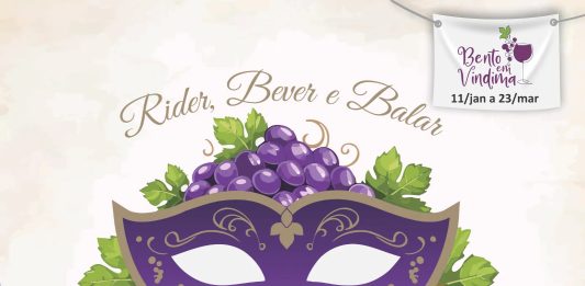 Bento em Vindima: Baile de Máscaras ocorre no próximo sábado
