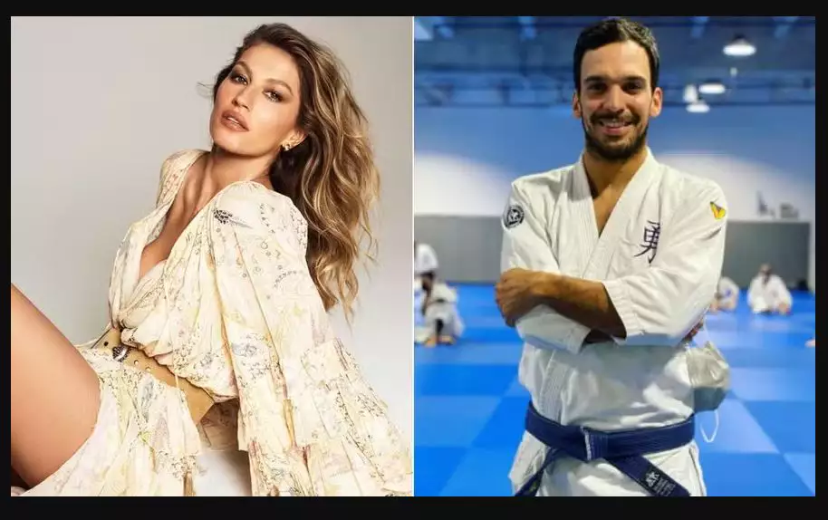 Foto: Gisele Bündchen deu à luz seu primeiro filho com o professor de jiu-jitsu Joaquim Valente./Reprodução