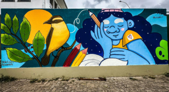 Projeto Viva Perifa leva grafite e arte às escolas afetadas pelas enchentes no Rio Grande do Sul