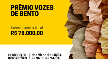 Bento Gonçalves lança Edital Prêmio Vozes de Bento