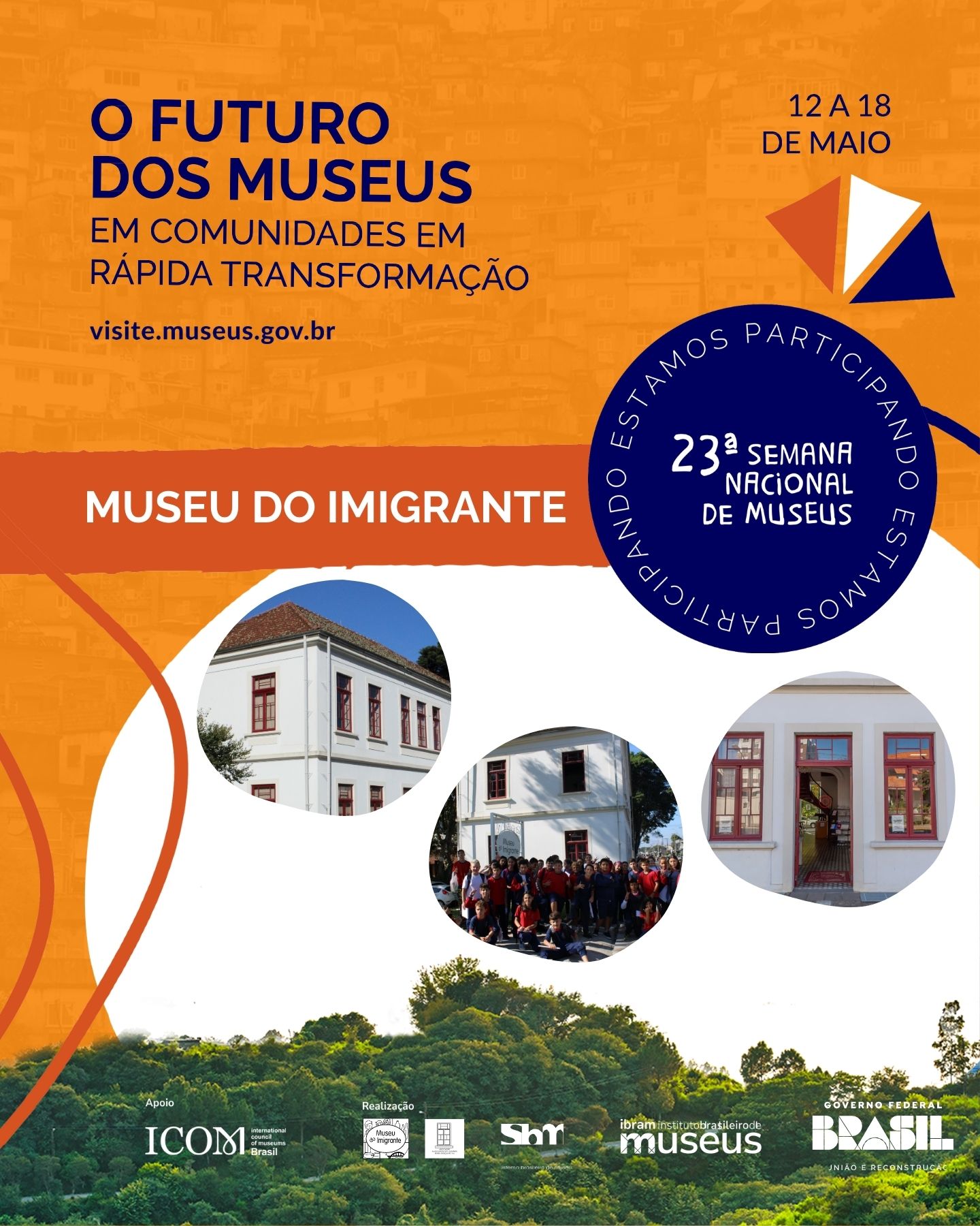 Museu do Imigrante de Bento Gonçalves lança programação da 23ª Semana Nacional de Museus
