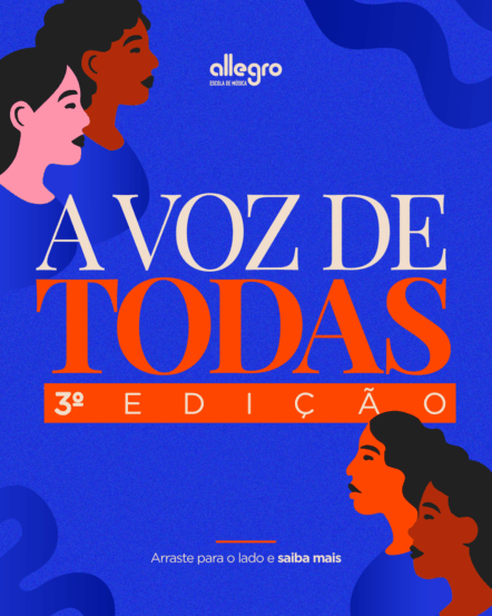 Espetáculo musical "A Voz de Todas" celebra o universo feminino em Caxias do Sul