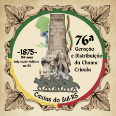 Lançamento do Acendimento da Chama Crioula ocorre na sexta-feira em Caxias do Sul