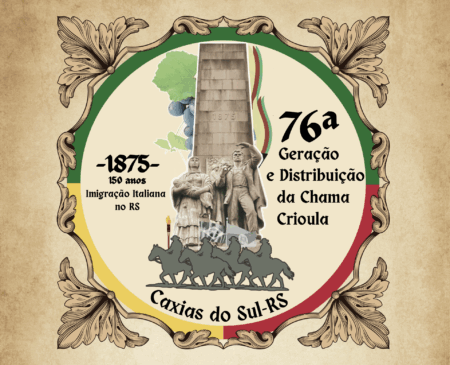 Lançamento do Acendimento da Chama Crioula ocorre na sexta-feira em Caxias do Sul