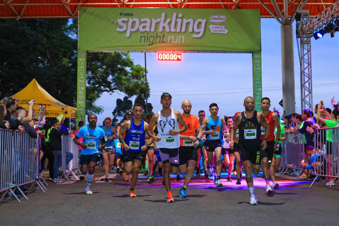 Foto: Sparkling Night Run está com inscrições abertas para 11ª edição./Crédito Marcio Rodrigues